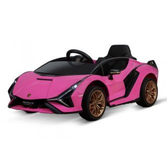 LAMBORGHINI SIAN 304 battery-powered car for children, pink