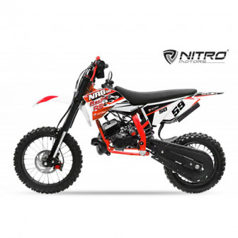 NRG50 RS Cross 50cc Motocross 9hp KTM Replica 14/12" Kick Start