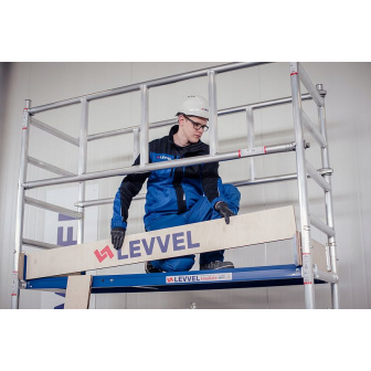SOLID 5.5m Aluminum mobile scaffolding LEVVEL 550