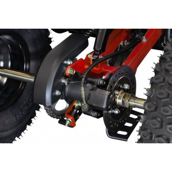 Combustion quad 125 REPLAY wheels 8 semi-automatic