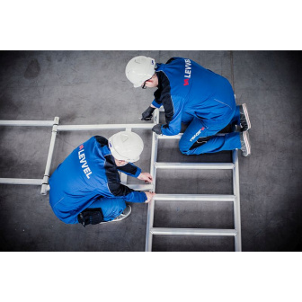 EASY GATE 3.8m Rusztowanie aluminiowe jezdne 380 LEVVEL