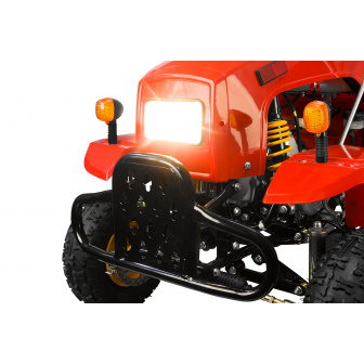 traktor 110 cc AUTOMAT replika john deere spalinowy dla dziecka + przyczepka
