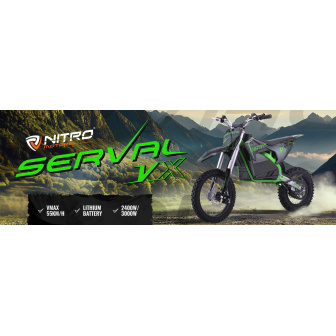 Serval 1600W 48V cross elektryczny 14/12
